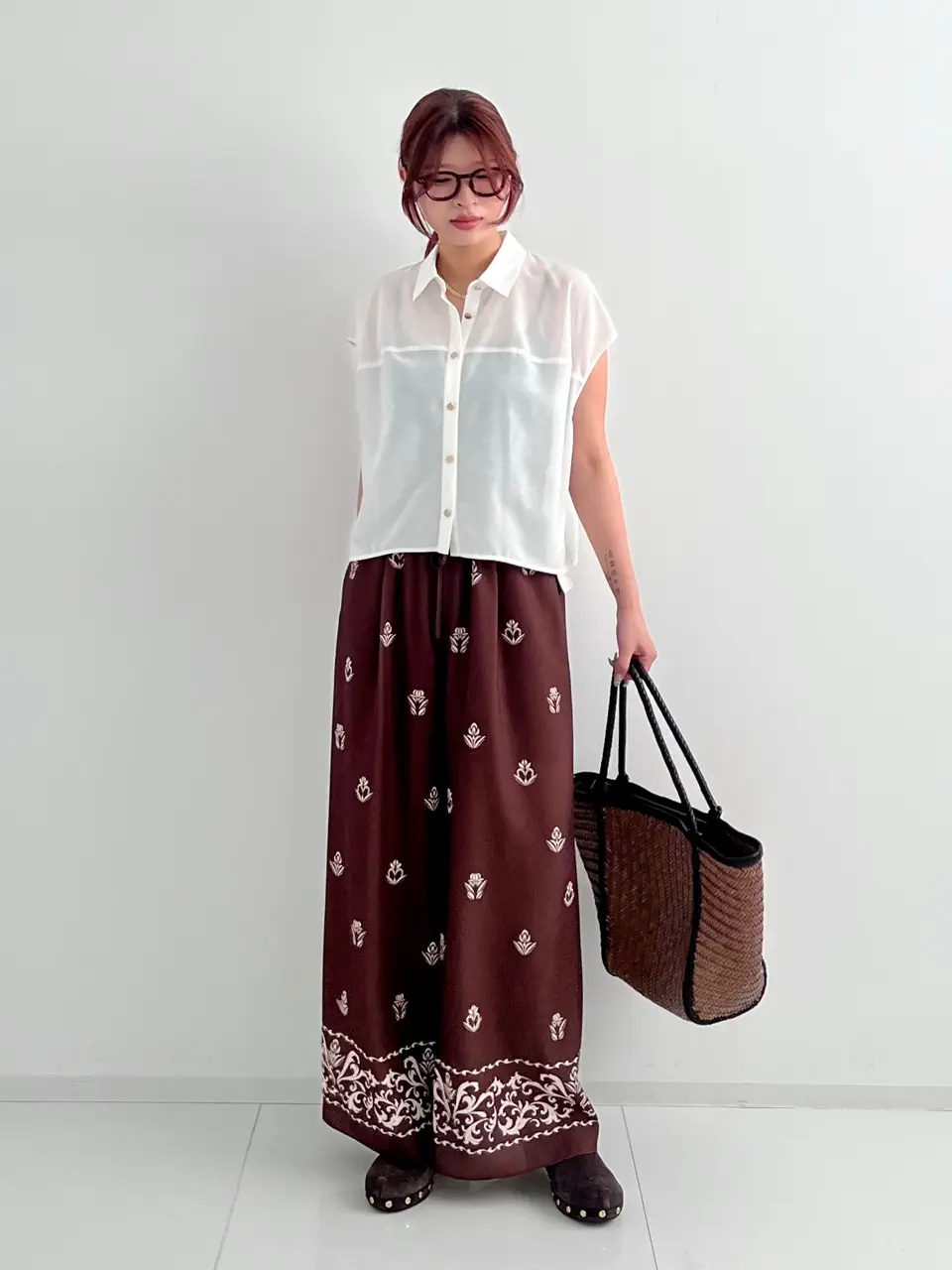 GRACE CONTINENTAL NORIA コーディネート画像