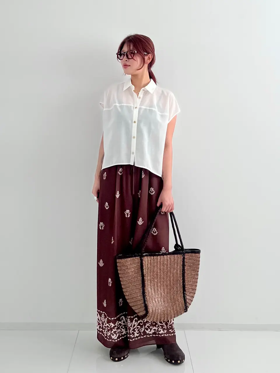 GRACE CONTINENTAL NORIA コーディネート画像