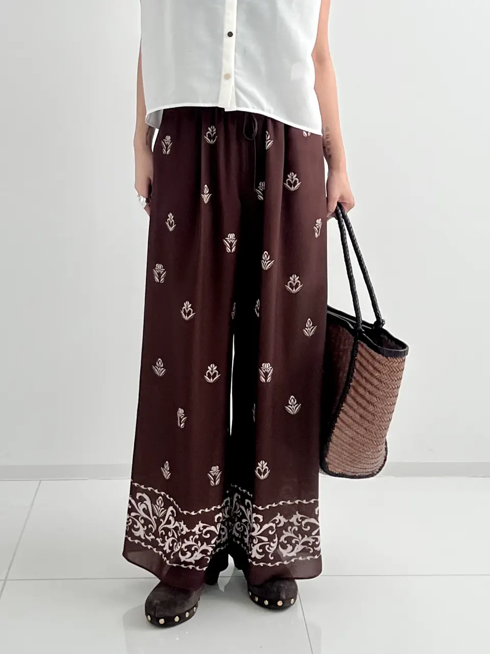 GRACE CONTINENTAL NORIA コーディネート画像