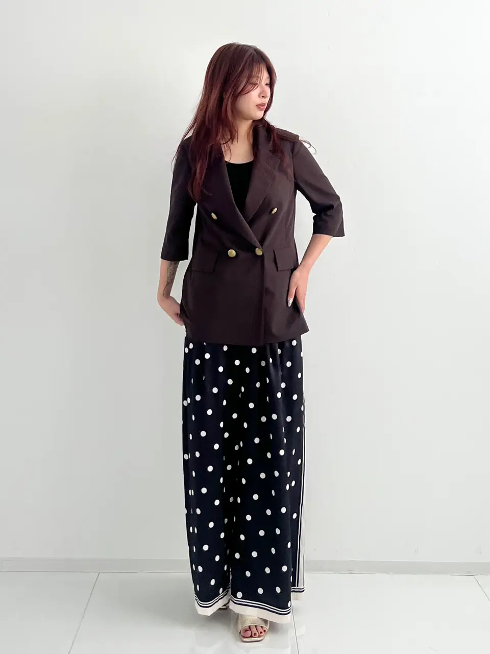 GRACE CONTINENTAL NORIA コーディネート画像