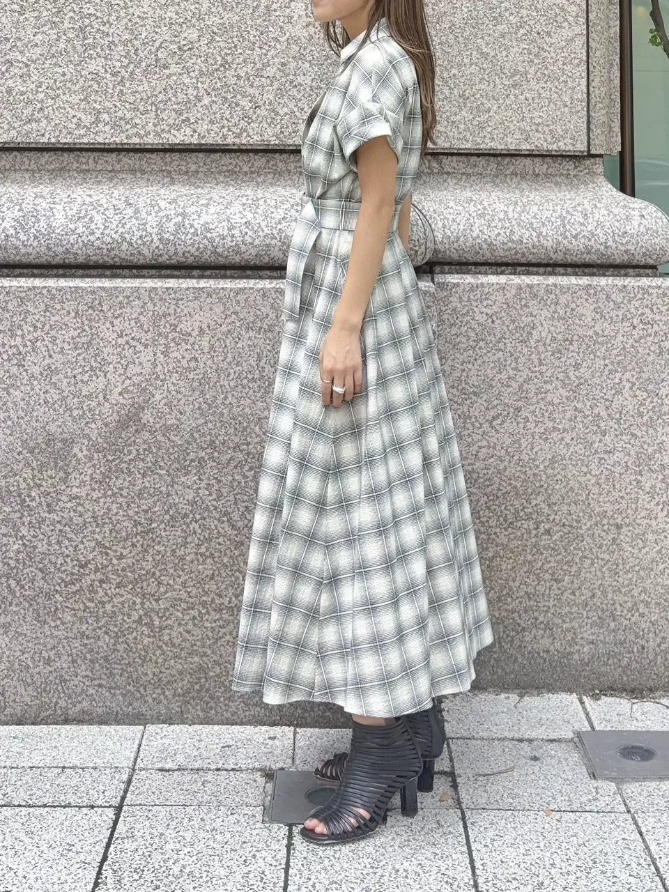 GRACE CONTINENTAL yukimi yonee コーディネート画像