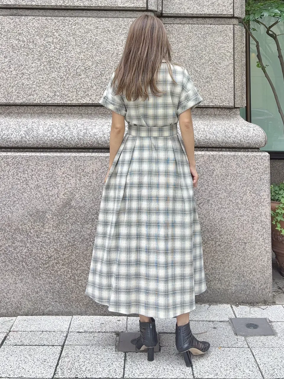 GRACE CONTINENTAL yukimi yonee コーディネート画像