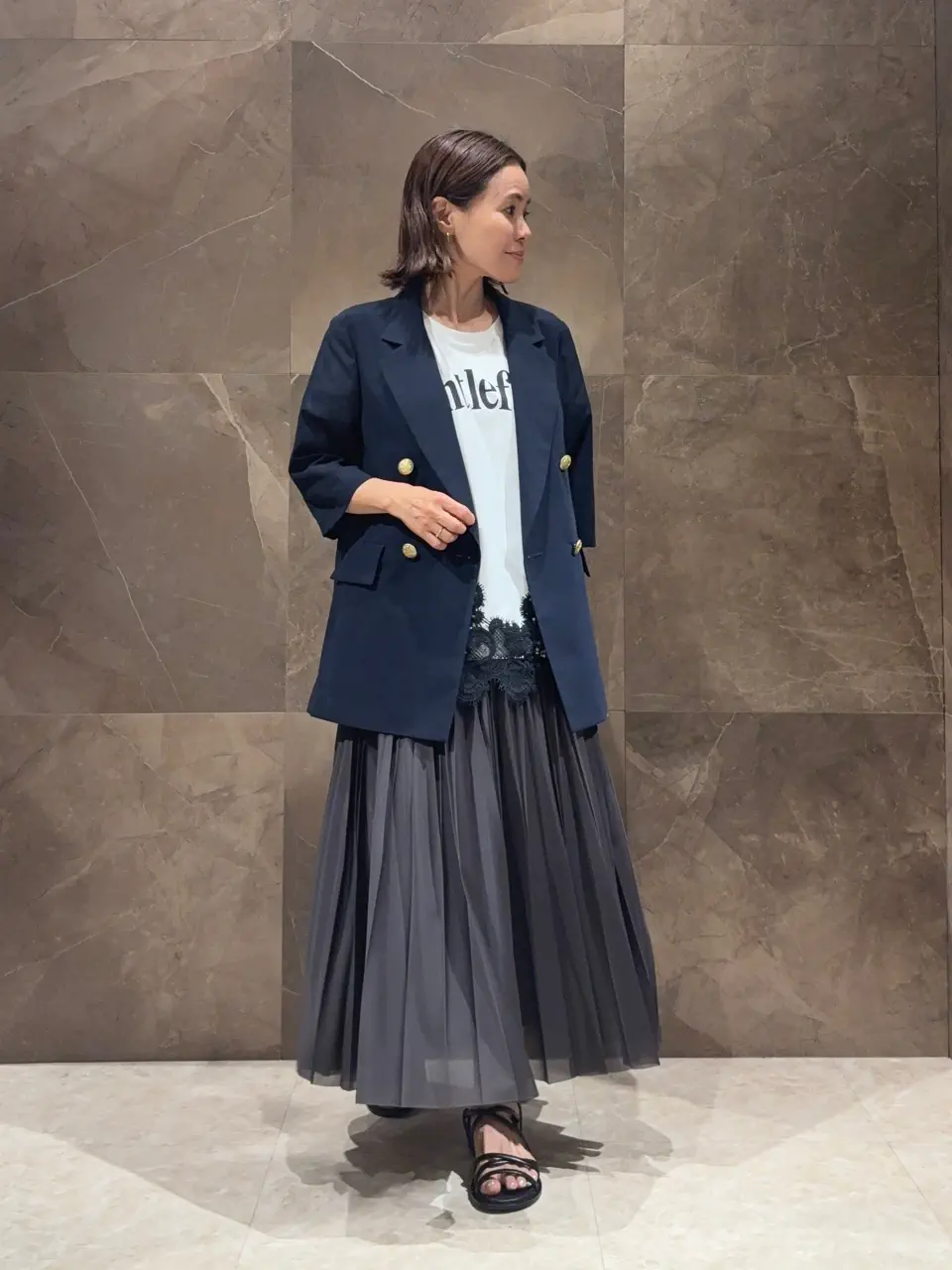 GRACE CONTINENTAL 穐山　香織 コーディネート画像