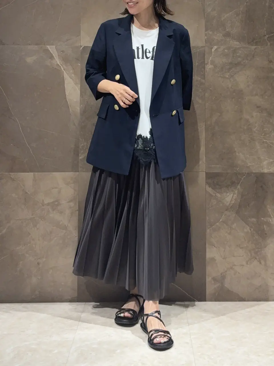 GRACE CONTINENTAL 穐山　香織 コーディネート画像