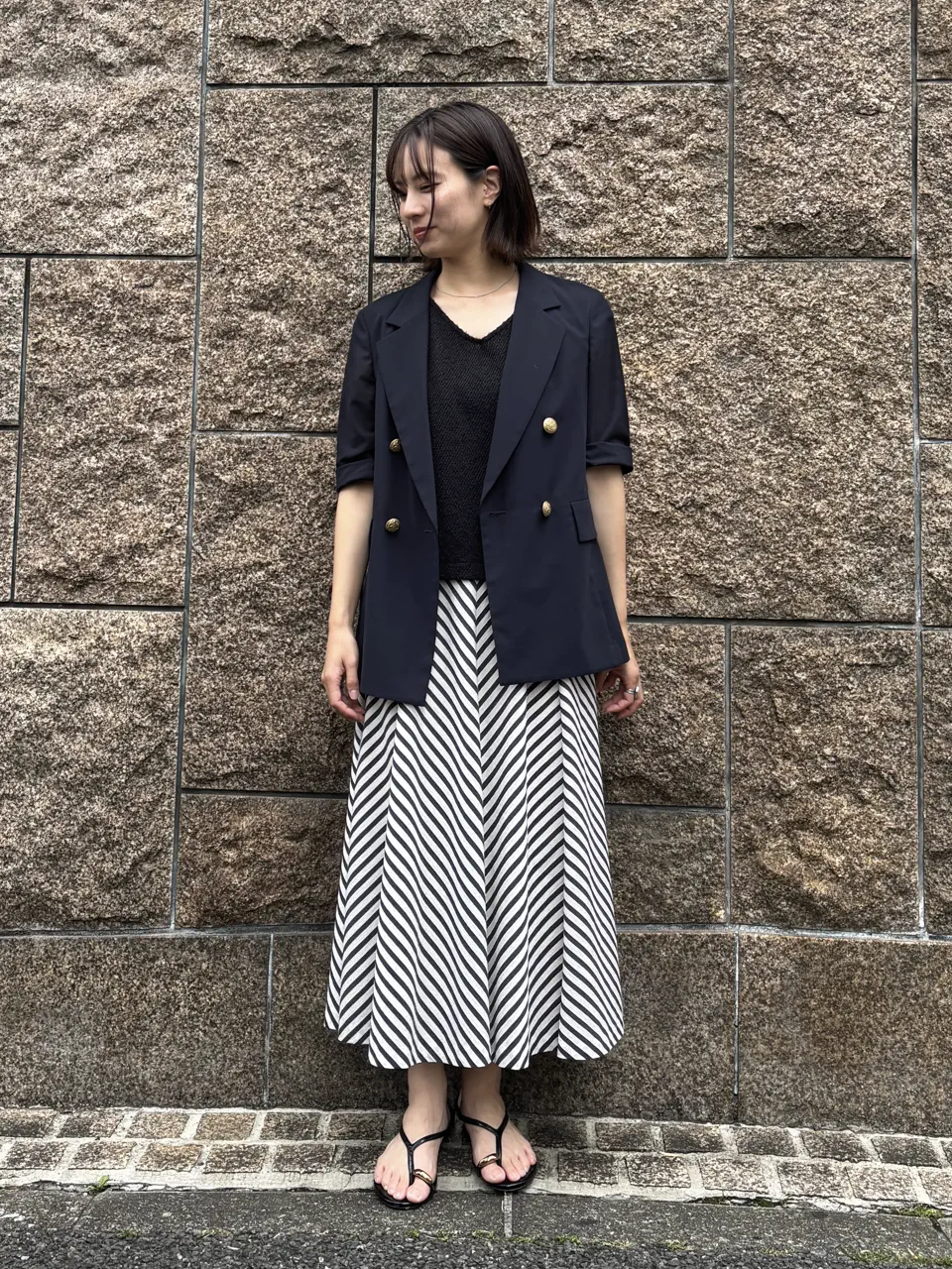 GRACE CONTINENTAL Hikaru Okada コーディネート画像