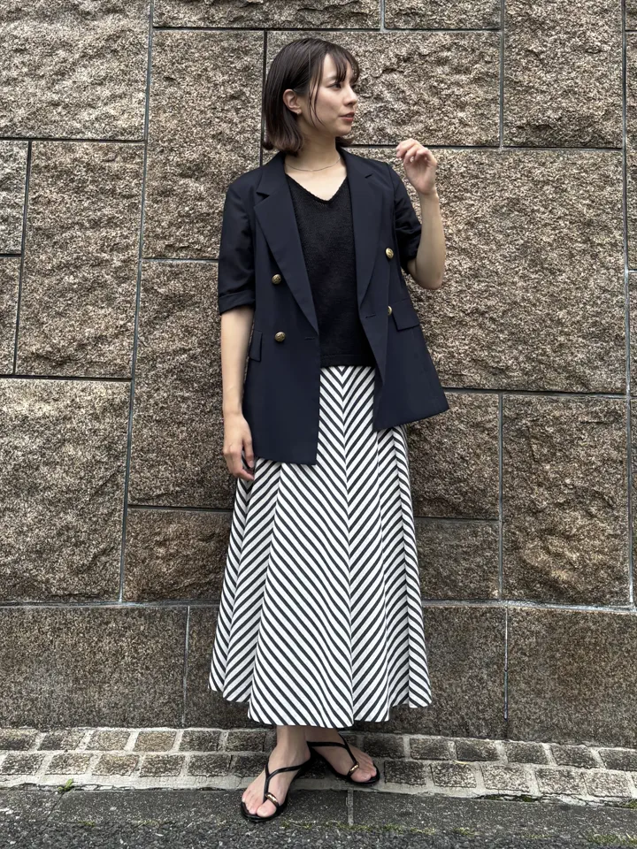 GRACE CONTINENTAL Hikaru Okada コーディネート画像