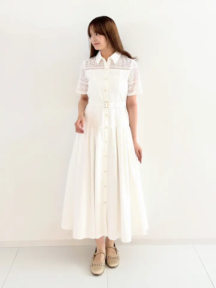 GRACE CONTINENTAL miyuki adachi コーディネート画像