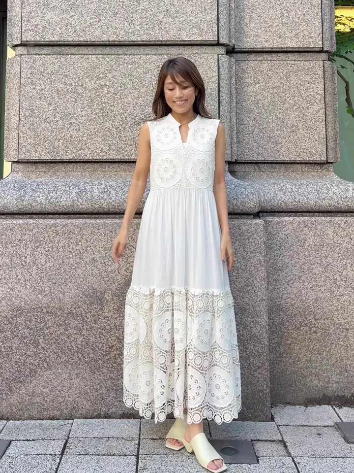 GRACE CONTINENTAL yukimi yonee コーディネート画像