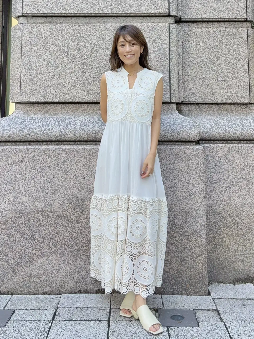 GRACE CONTINENTAL yukimi yonee コーディネート画像