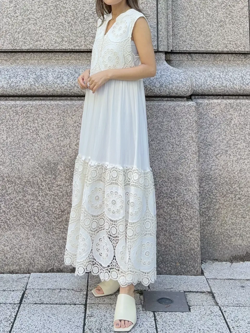 GRACE CONTINENTAL yukimi yonee コーディネート画像
