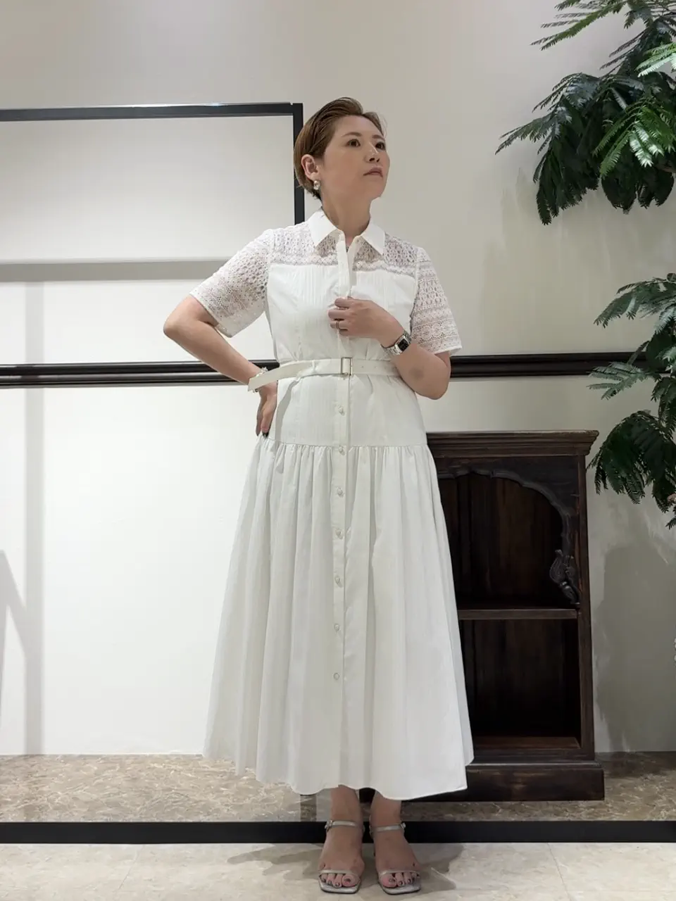 GRACE CONTINENTAL N.YURI コーディネート画像