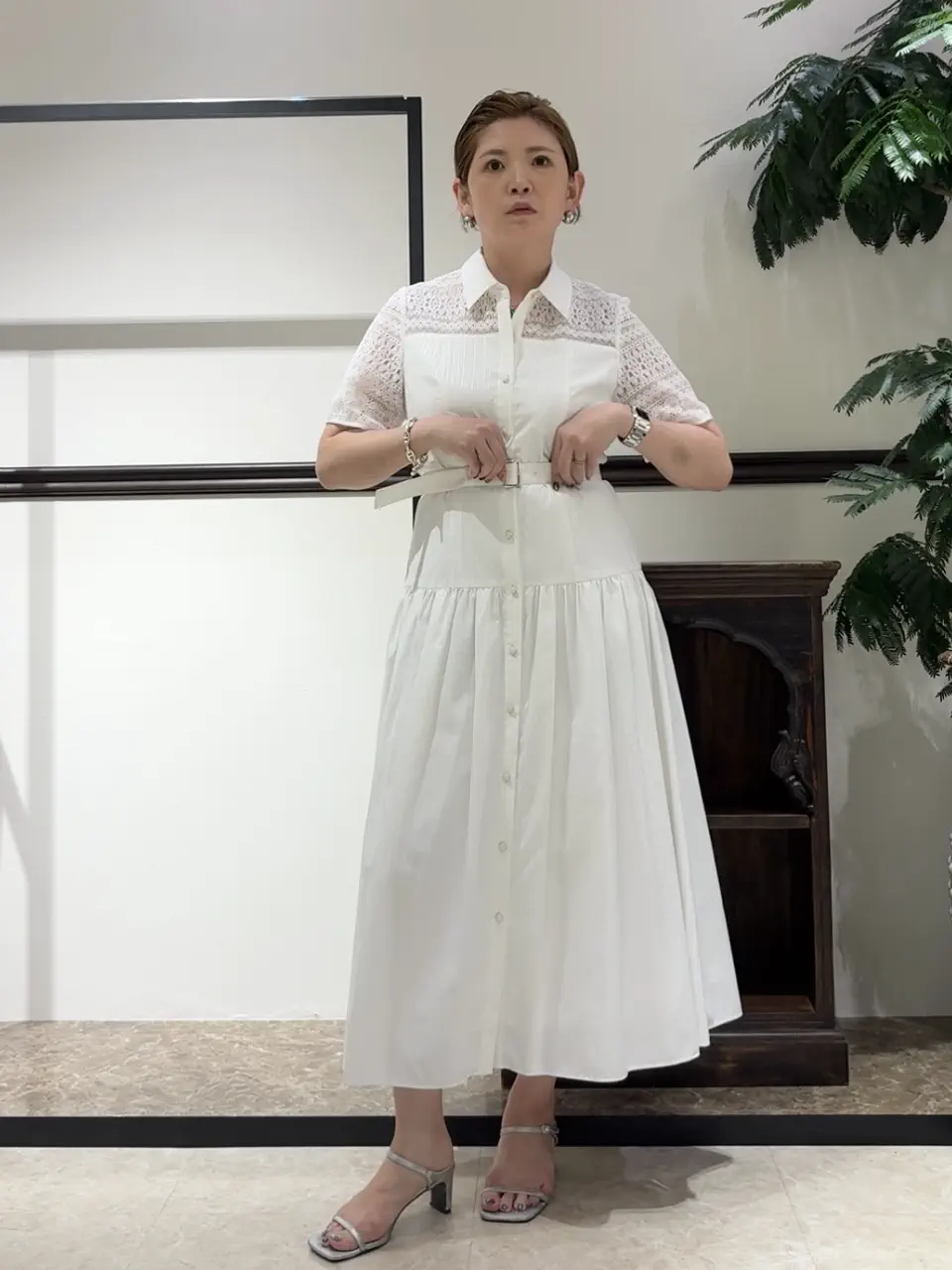 GRACE CONTINENTAL N.YURI コーディネート画像