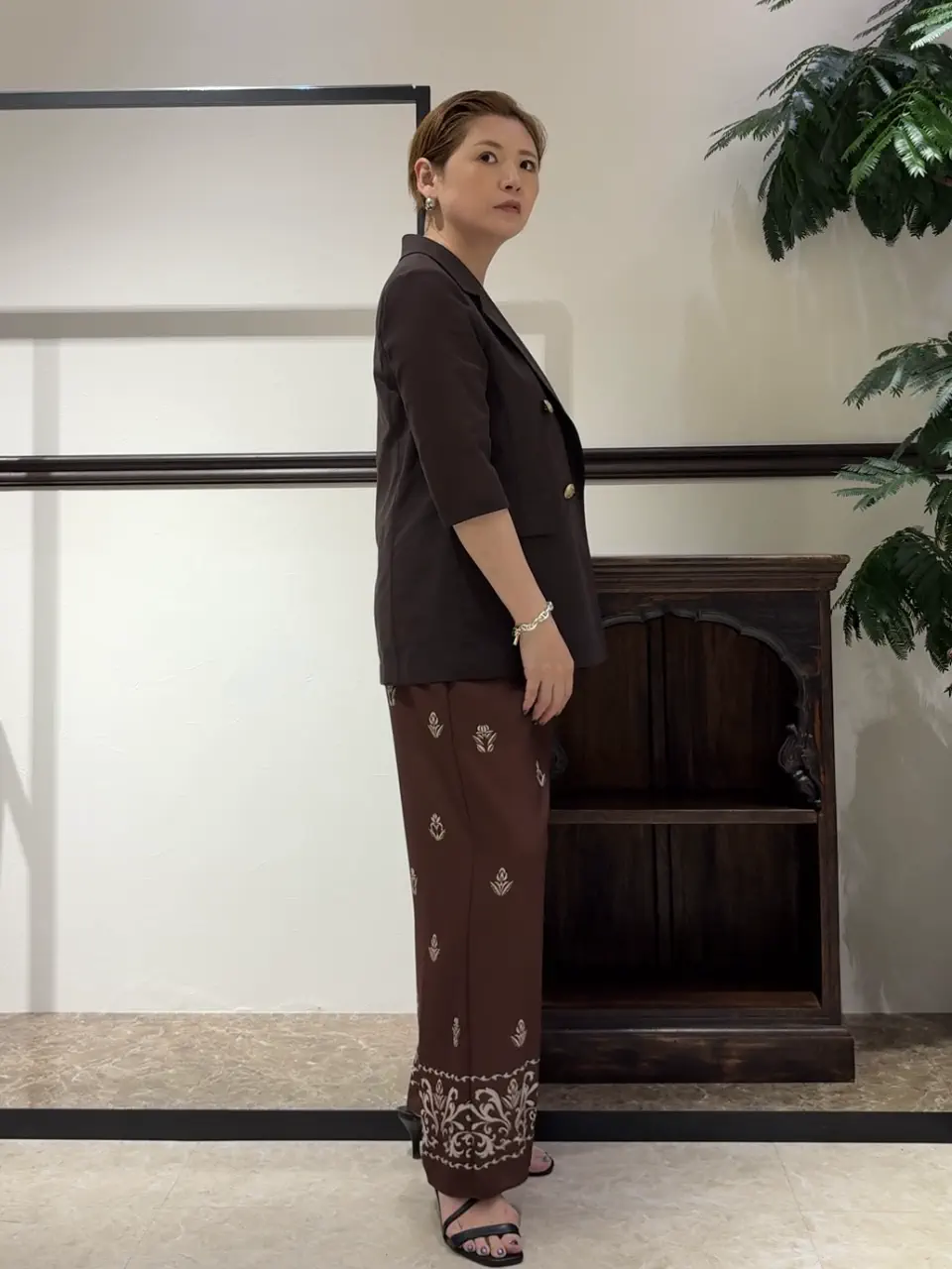 GRACE CONTINENTAL N.YURI コーディネート画像