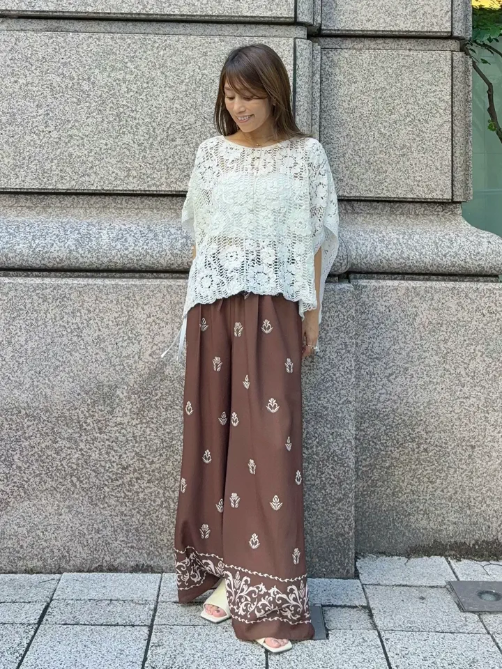 GRACE CONTINENTAL yukimi yonee コーディネート画像