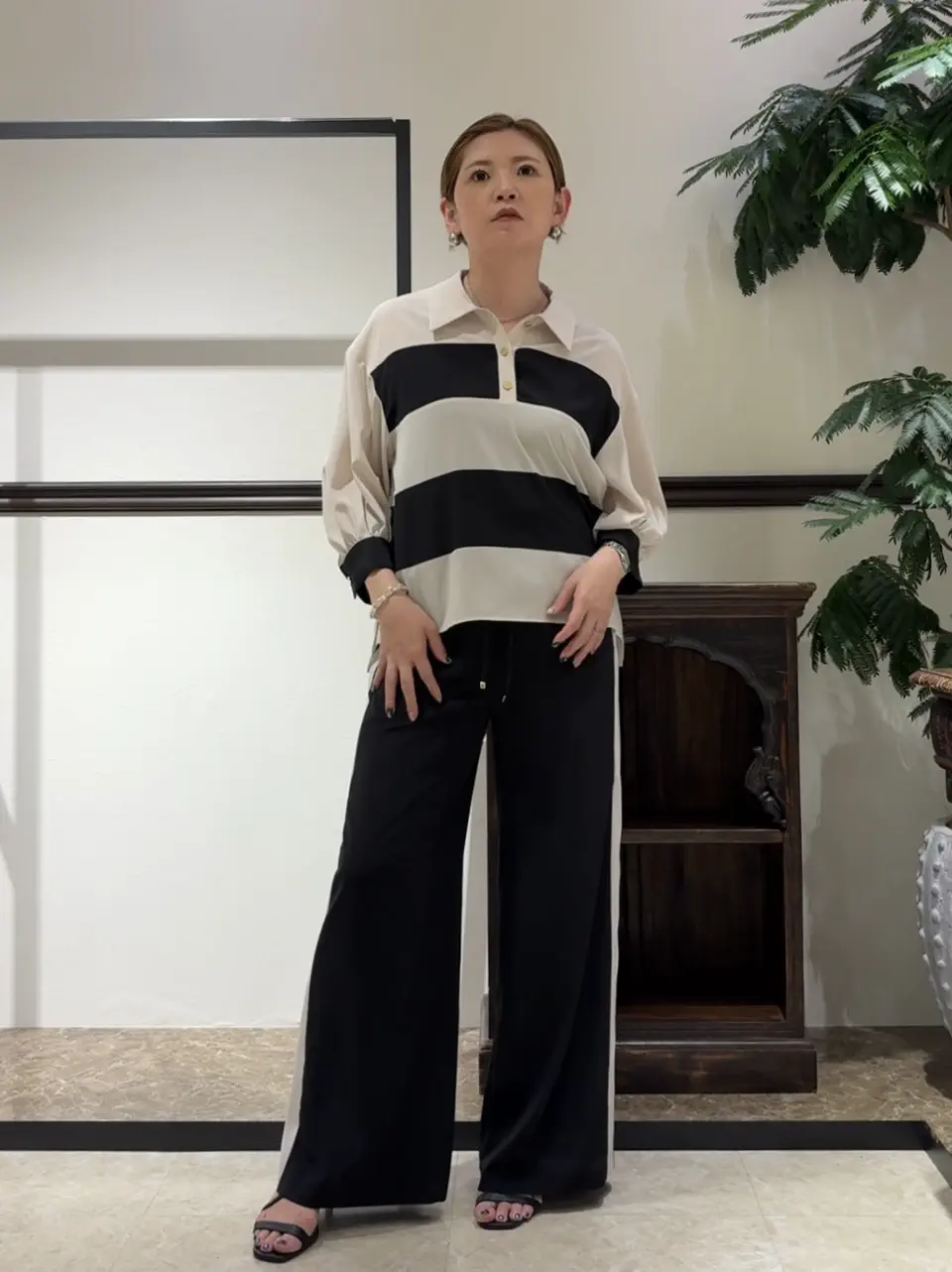 GRACE CONTINENTAL N.YURI コーディネート画像