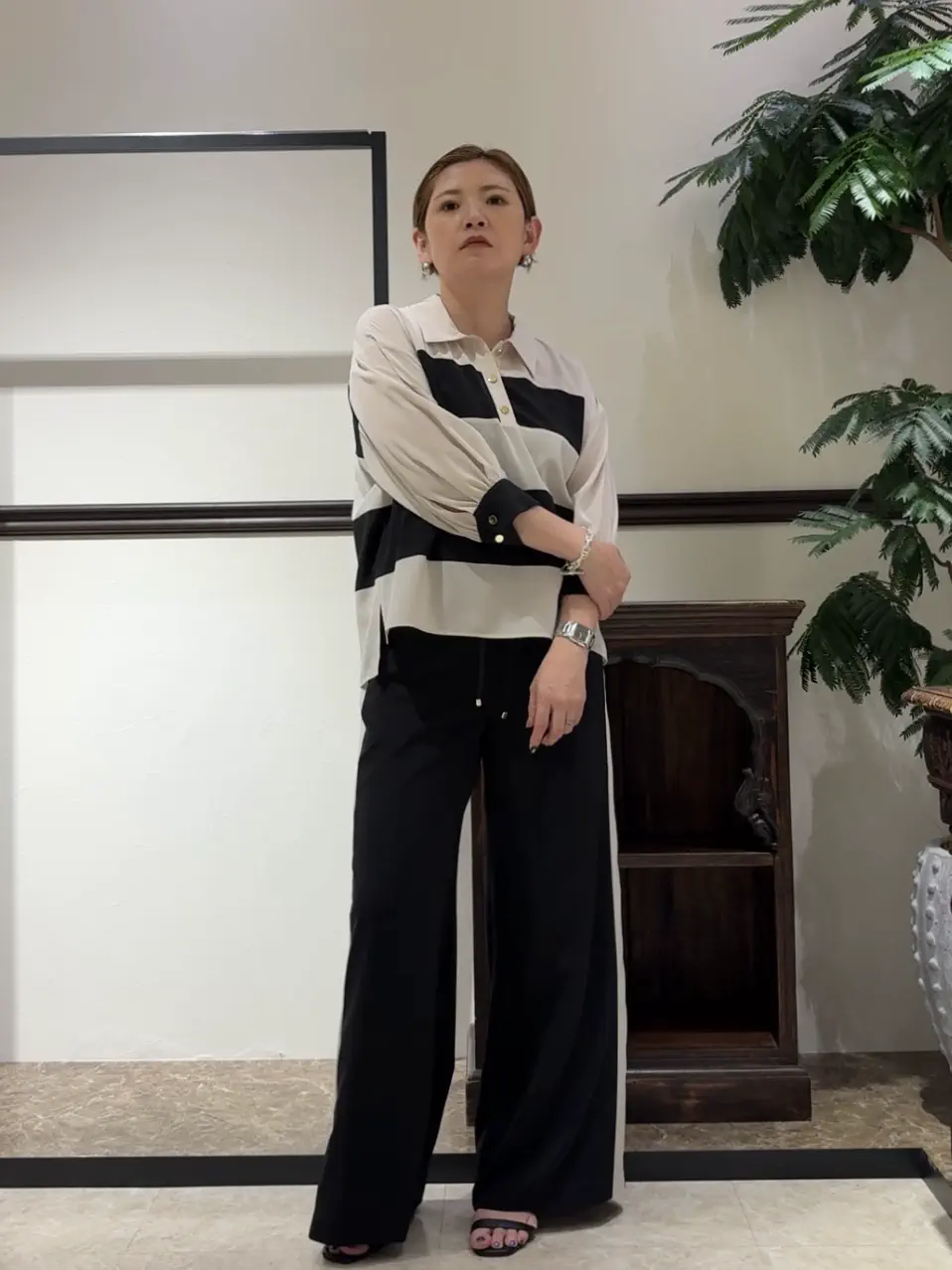 GRACE CONTINENTAL N.YURI コーディネート画像