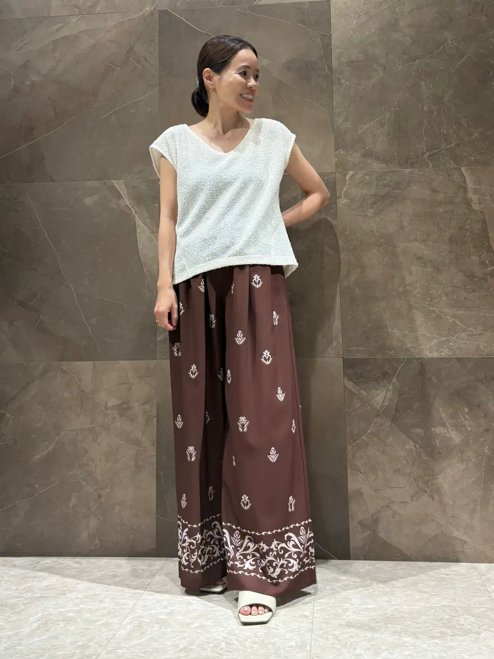 GRACE CONTINENTAL 穐山　香織 コーディネート画像