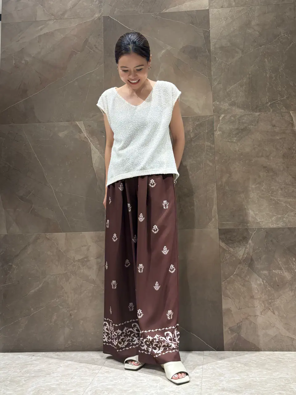 GRACE CONTINENTAL 穐山　香織 コーディネート画像