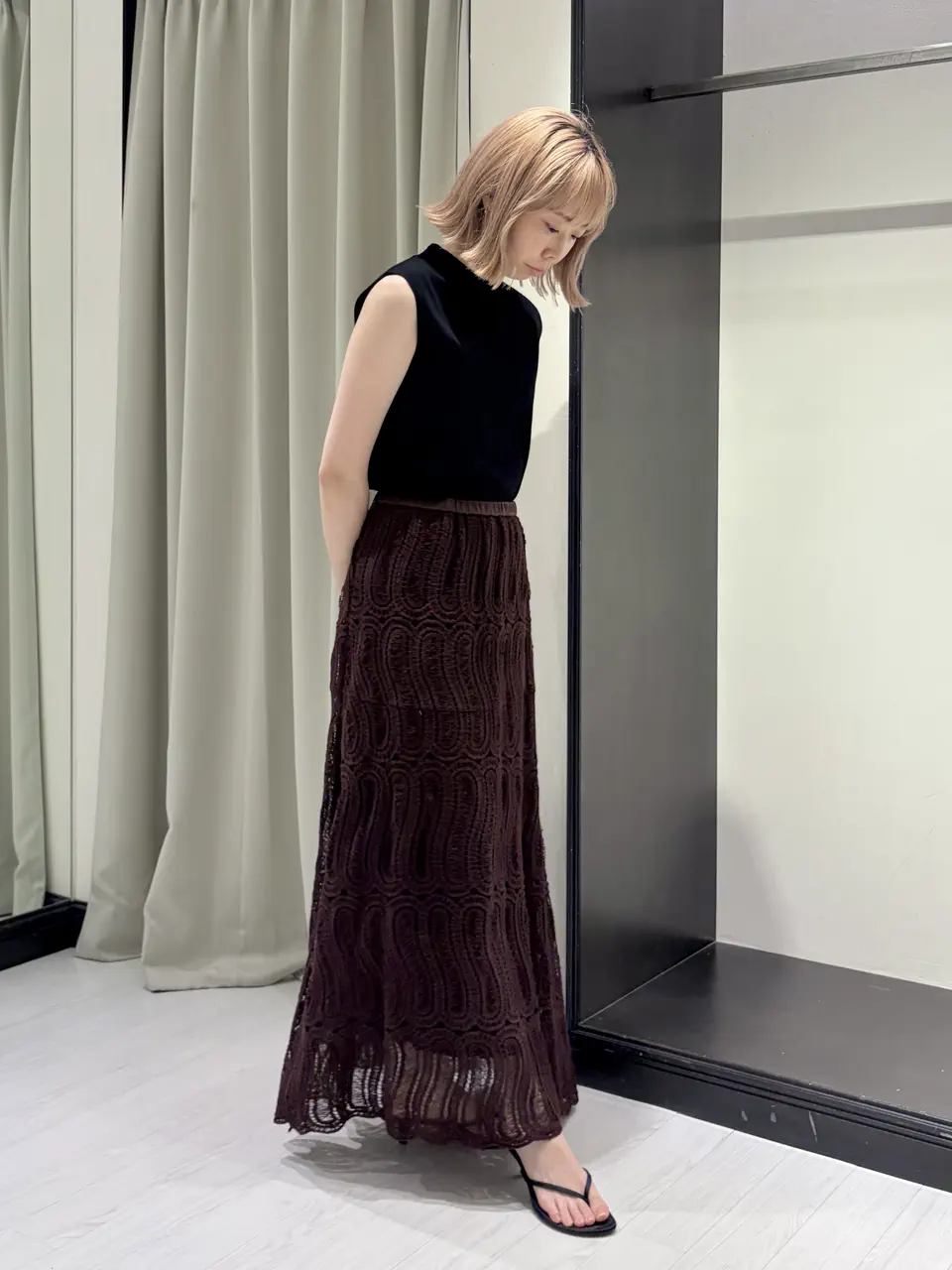 GRACE CONTINENTAL Abe コーディネート画像