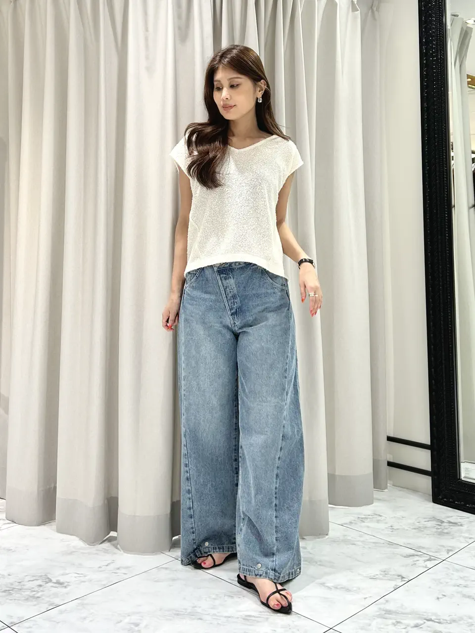 GRACE CONTINENTAL 志田　悠 コーディネート画像