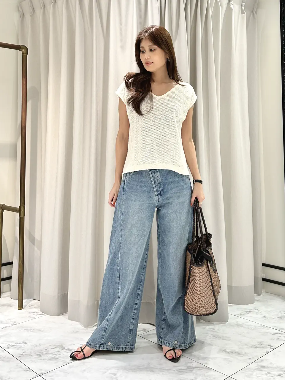 GRACE CONTINENTAL 志田　悠 コーディネート画像
