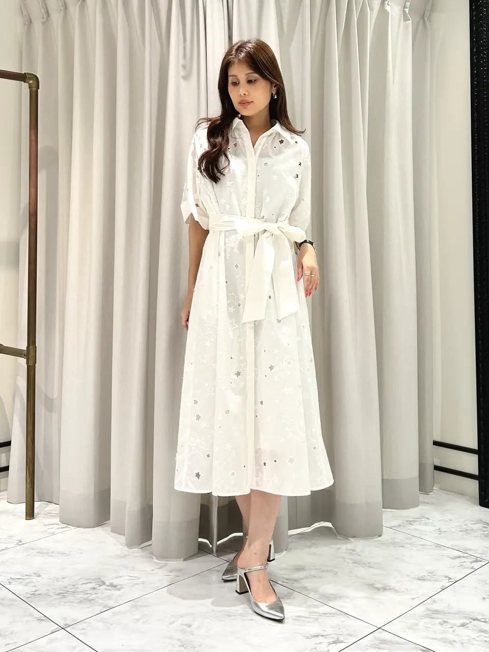 GRACE CONTINENTAL 志田　悠 コーディネート画像