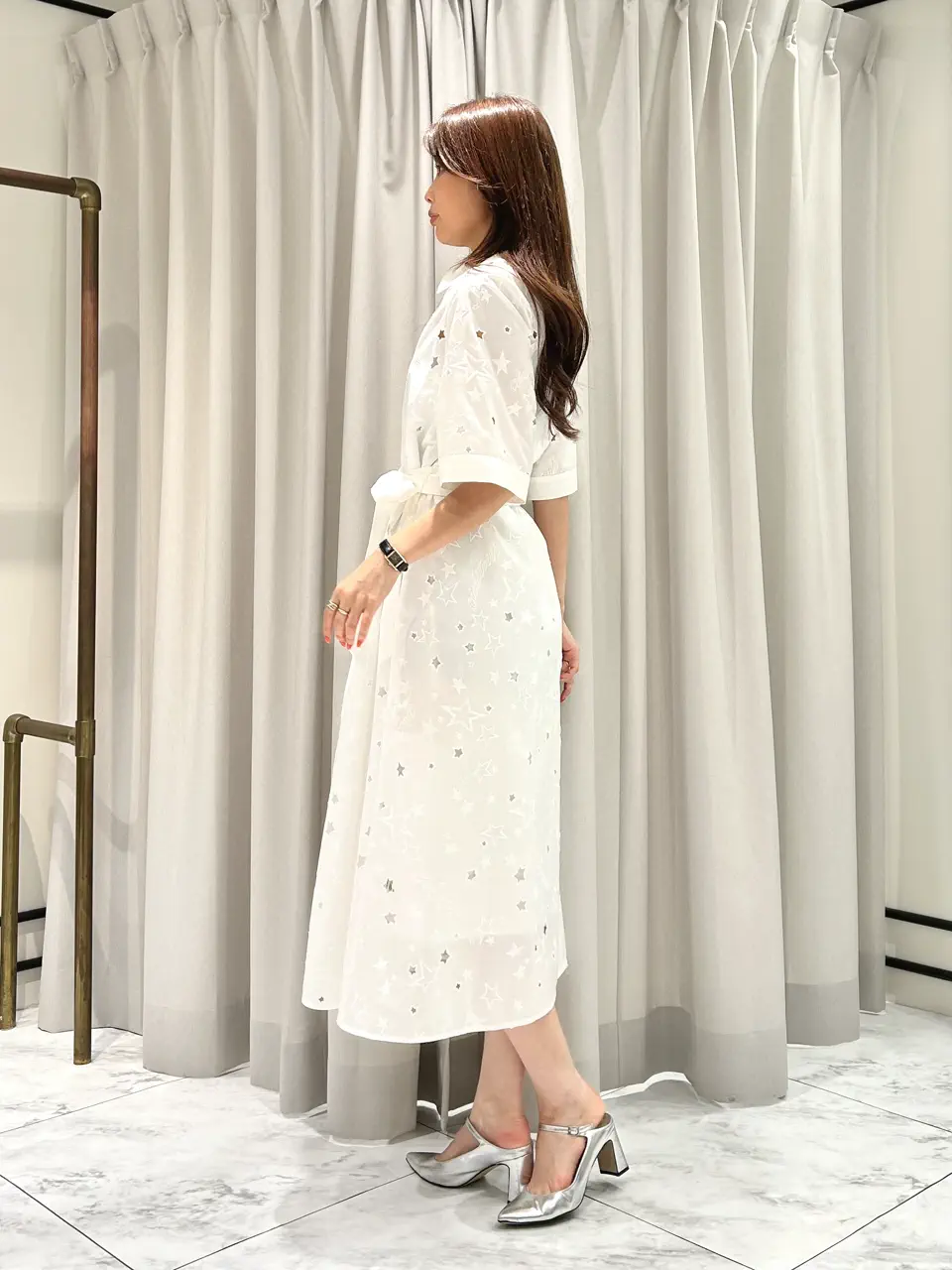 GRACE CONTINENTAL 志田　悠 コーディネート画像