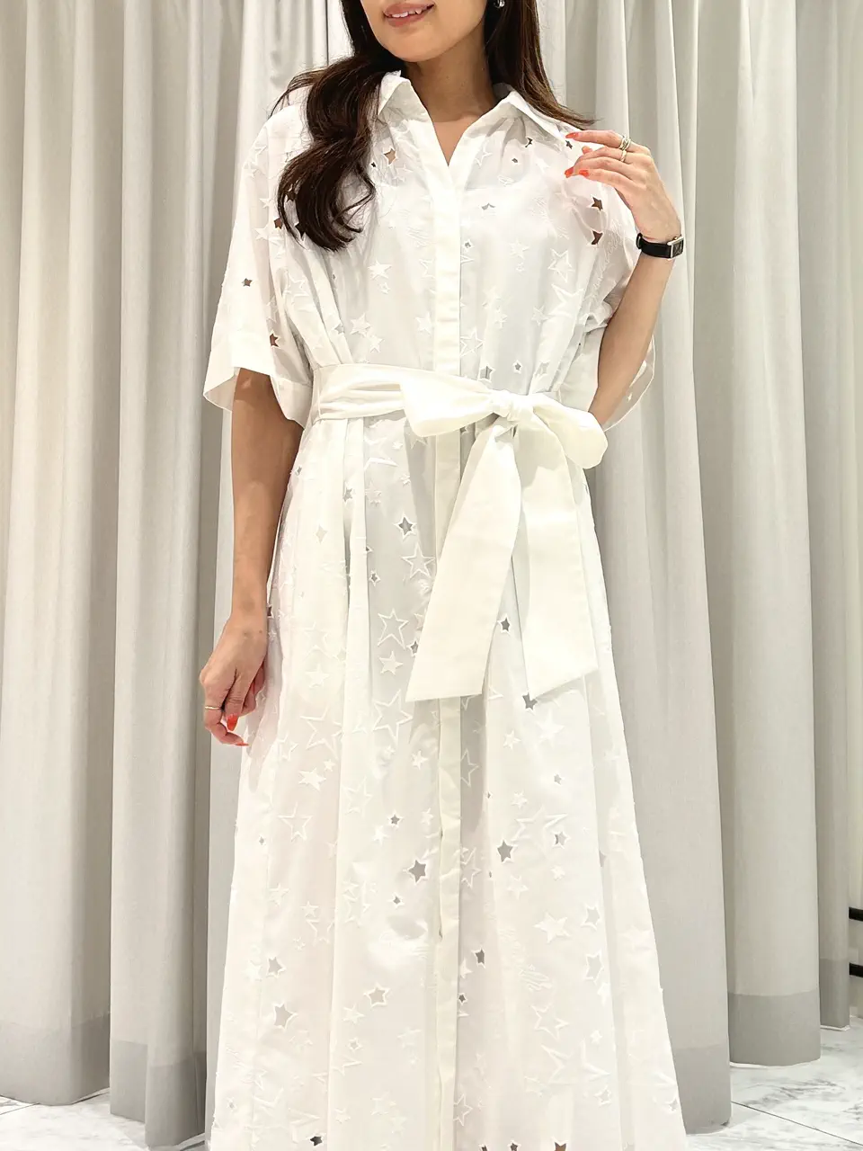 GRACE CONTINENTAL 志田　悠 コーディネート画像
