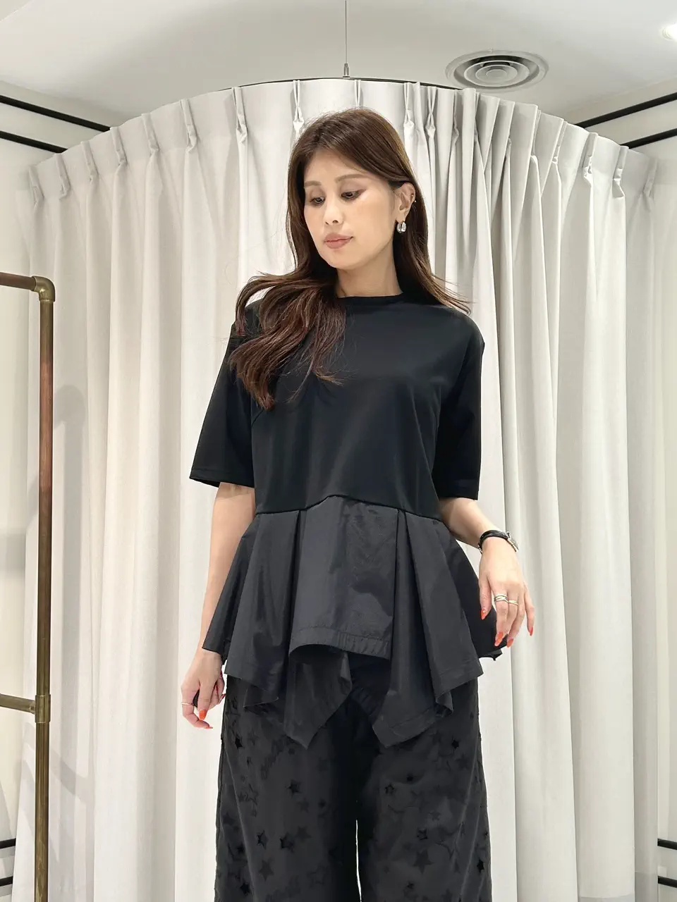 GRACE CONTINENTAL 志田　悠 コーディネート画像