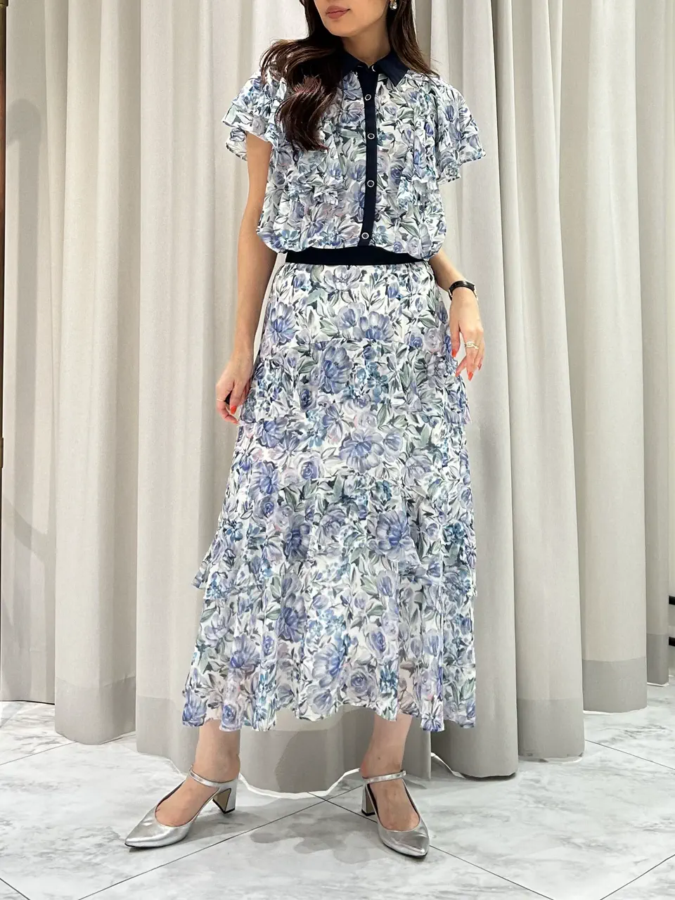 GRACE CONTINENTAL 志田　悠 コーディネート画像