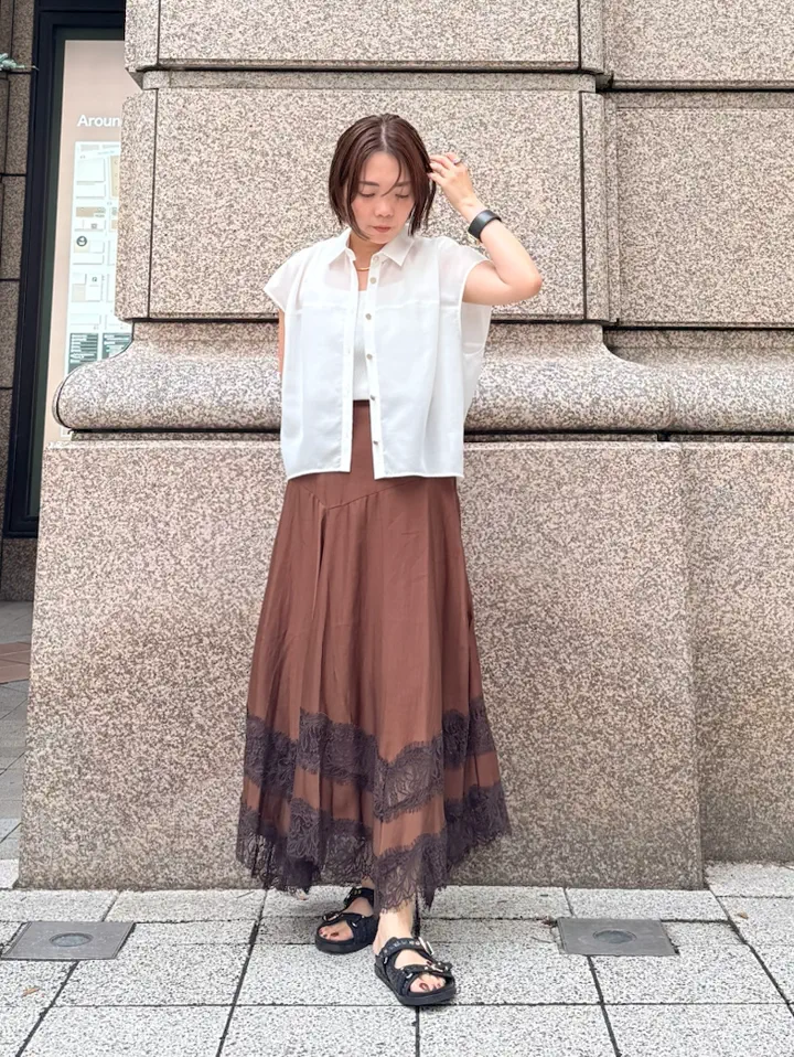 GRACE CONTINENTAL imoto コーディネート画像