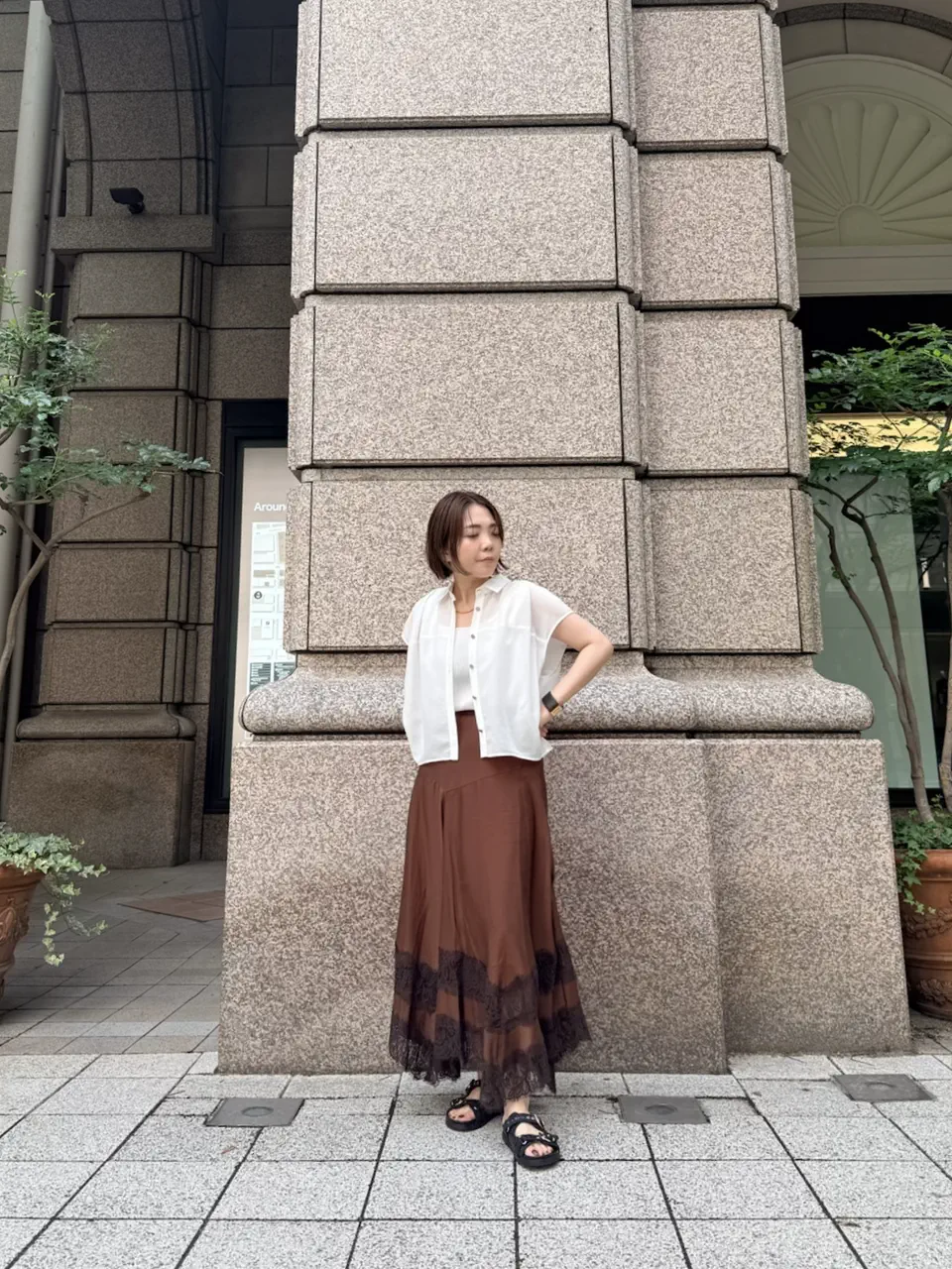 GRACE CONTINENTAL imoto コーディネート画像