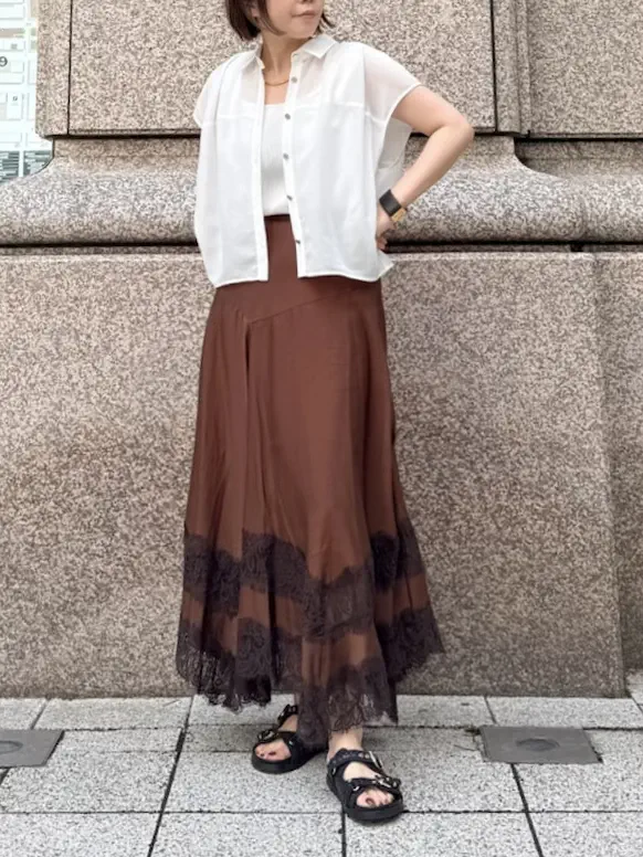 GRACE CONTINENTAL imoto コーディネート画像