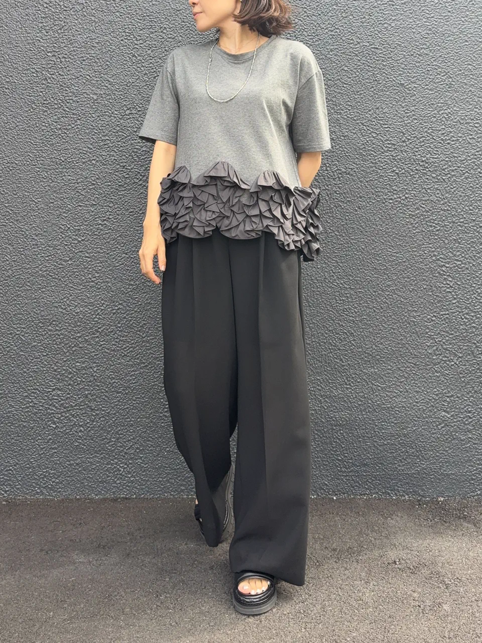 GRACE CONTINENTAL 穐山　香織 コーディネート画像