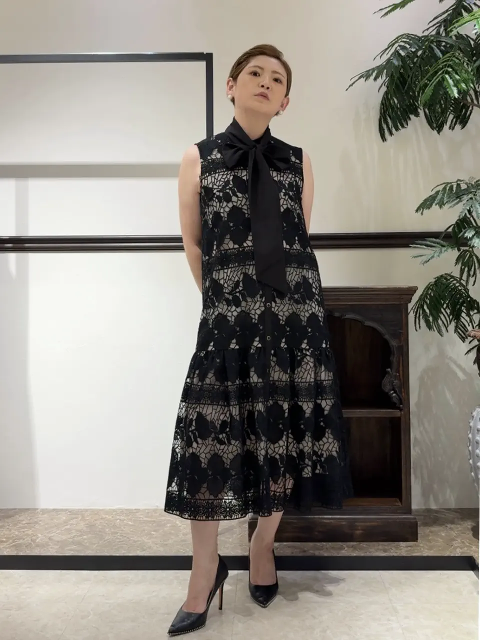 GRACE CONTINENTAL N.YURI コーディネート画像