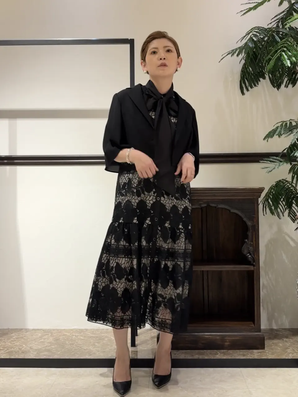 GRACE CONTINENTAL N.YURI コーディネート画像