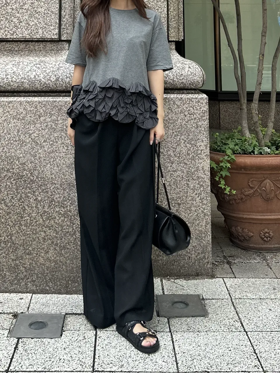 GRACE CONTINENTAL ERINA KATO コーディネート画像