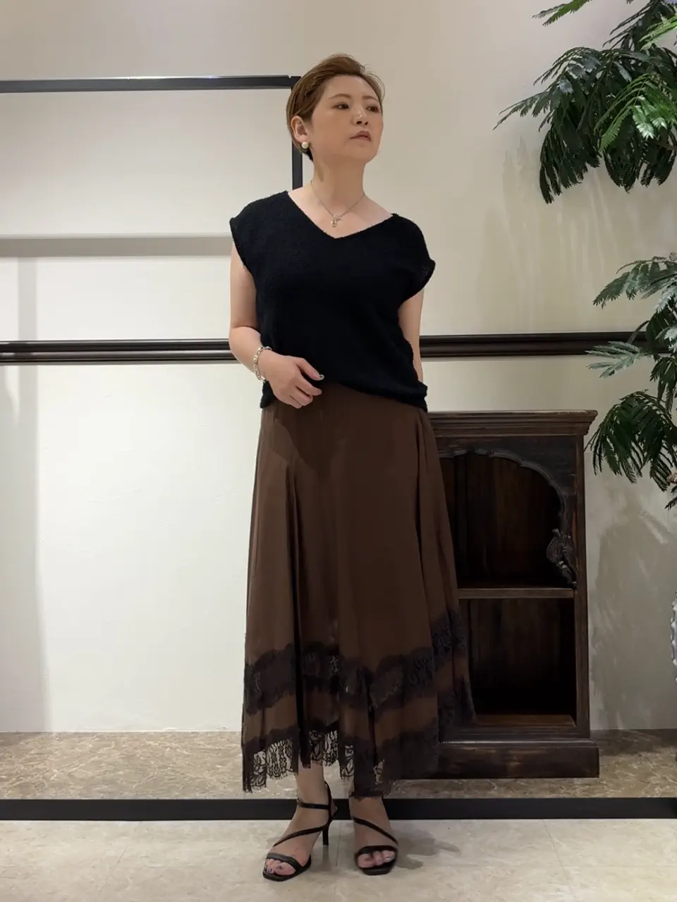 GRACE CONTINENTAL N.YURI コーディネート画像