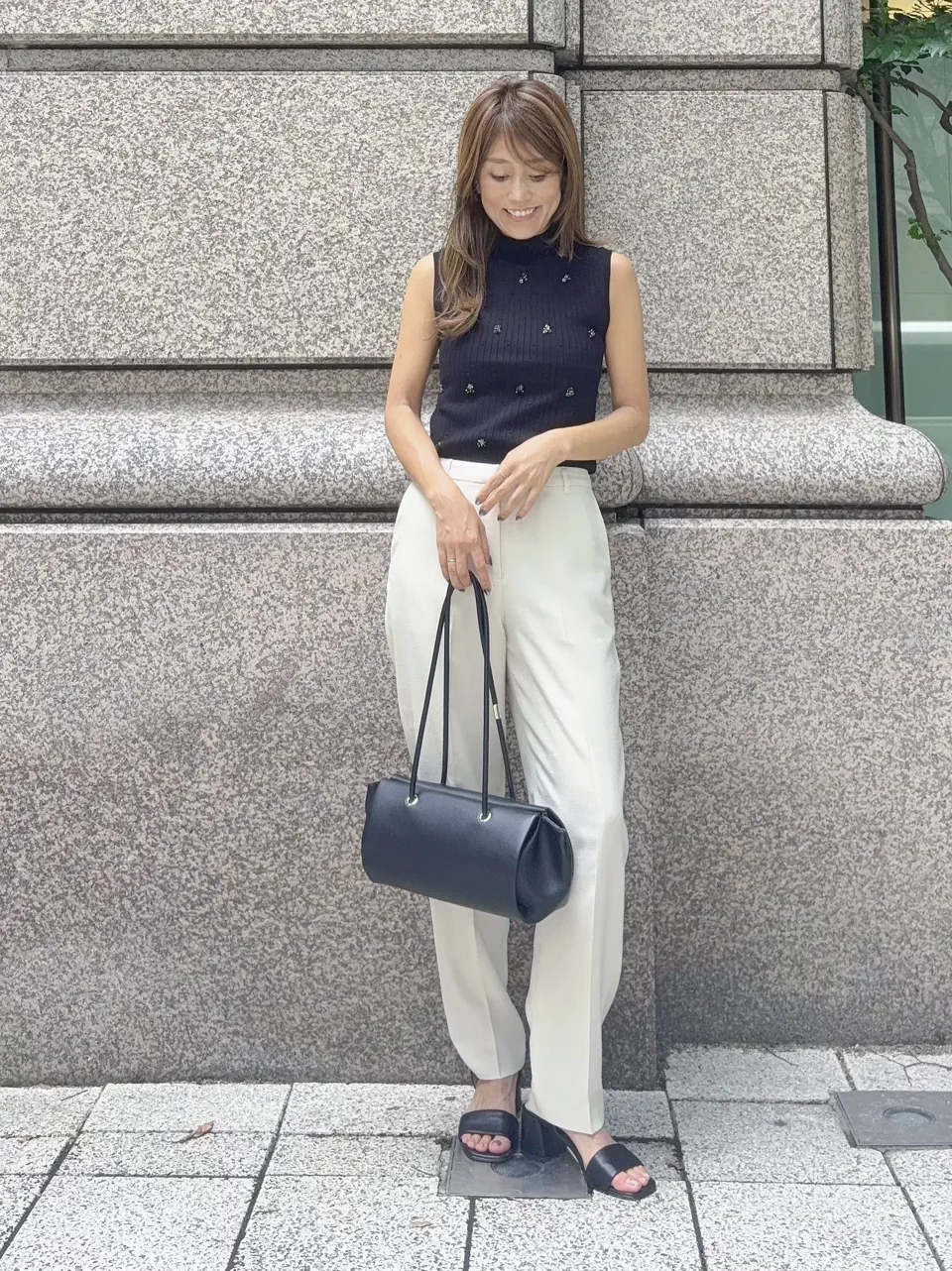 GRACE CONTINENTAL yukimi yonee コーディネート画像