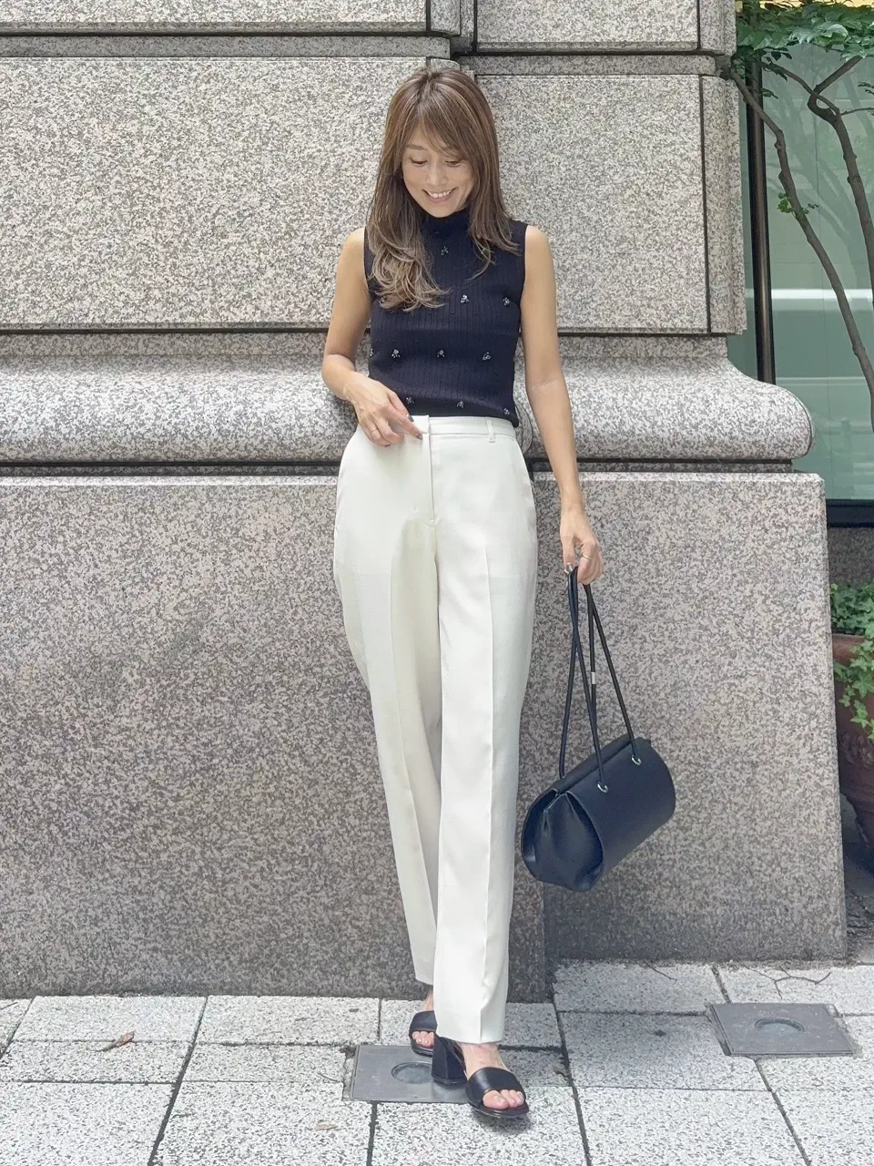 GRACE CONTINENTAL yukimi yonee コーディネート画像