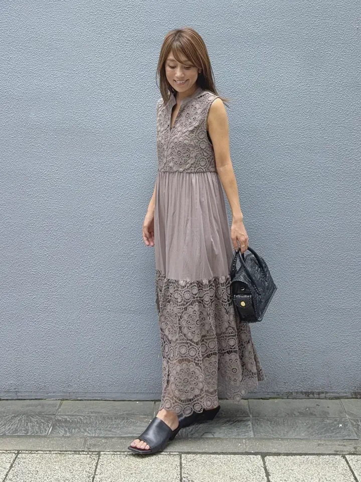 GRACE CONTINENTAL yukimi yonee コーディネート画像