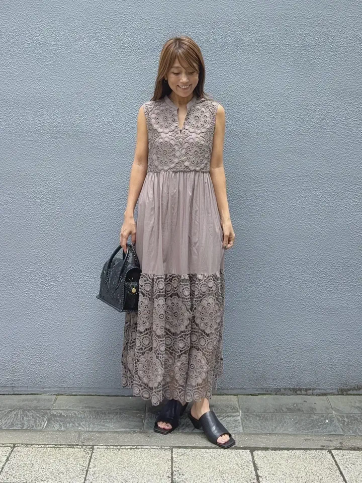 GRACE CONTINENTAL yukimi yonee コーディネート画像