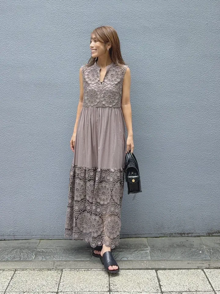 GRACE CONTINENTAL yukimi yonee コーディネート画像