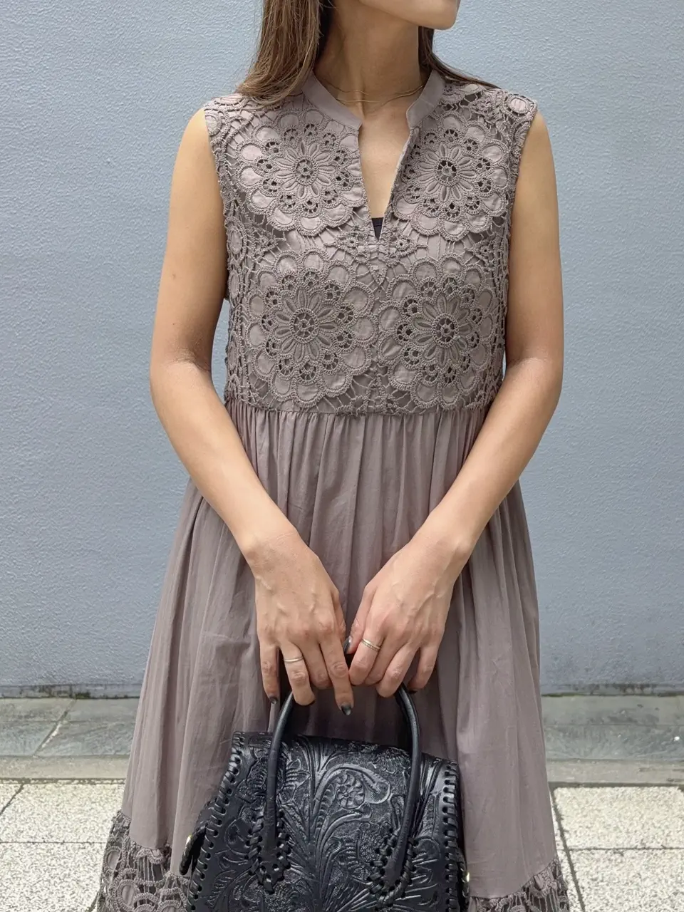 GRACE CONTINENTAL yukimi yonee コーディネート画像
