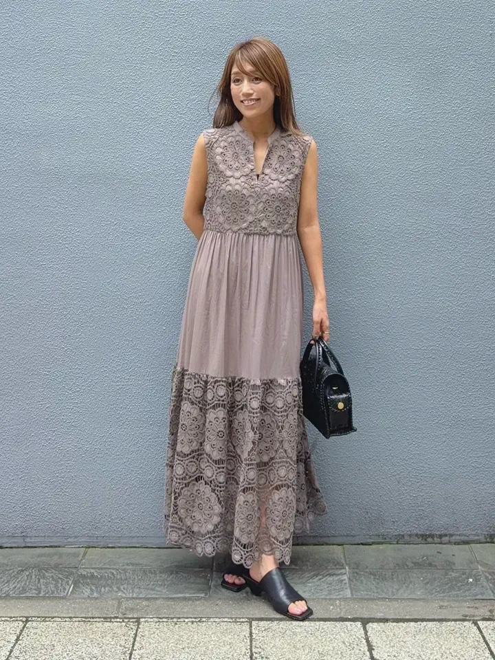 GRACE CONTINENTAL yukimi yonee コーディネート画像