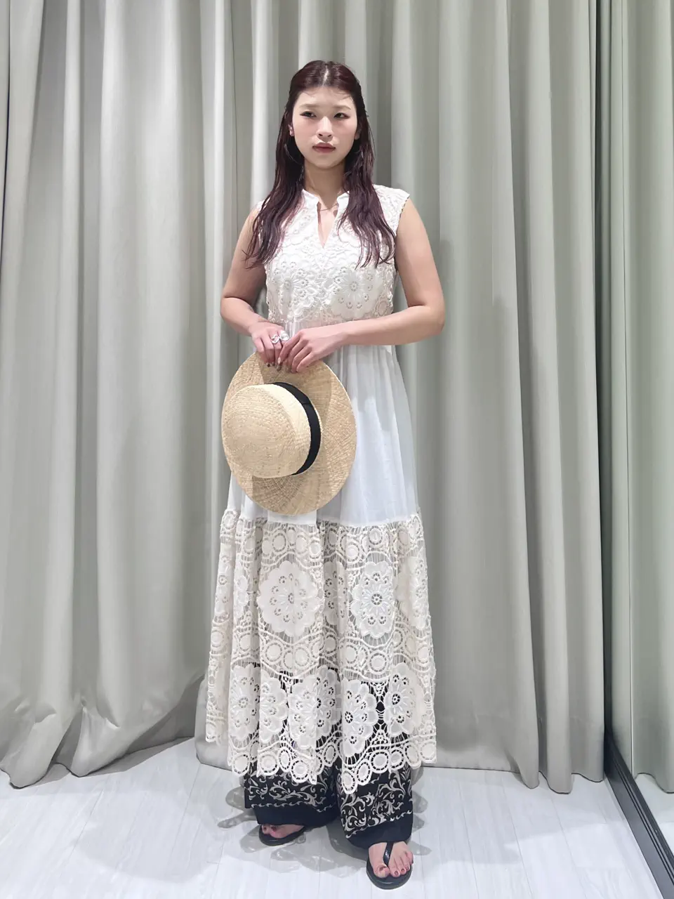 GRACE CONTINENTAL NORIA コーディネート画像