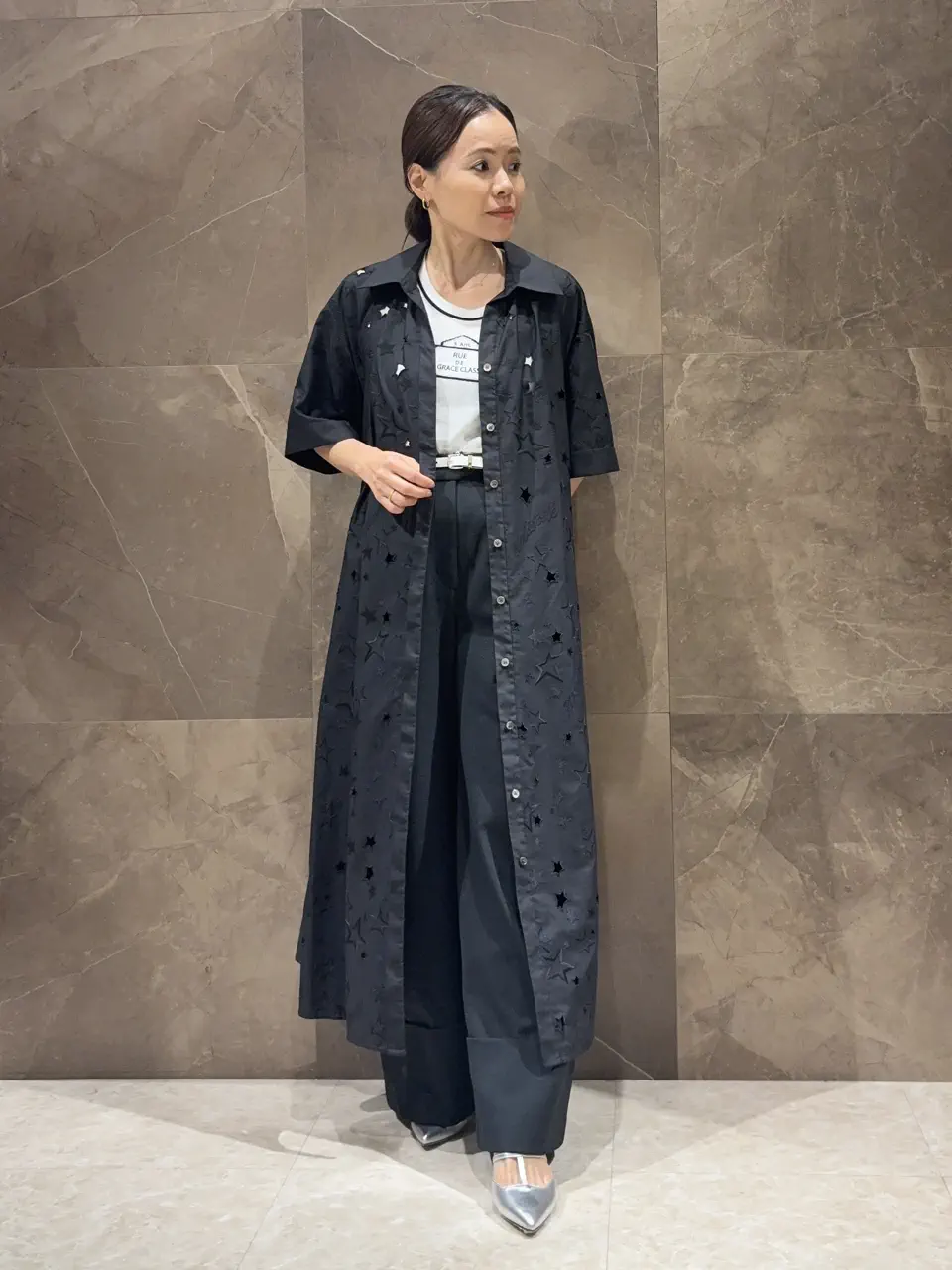 GRACE CONTINENTAL 穐山　香織 コーディネート画像