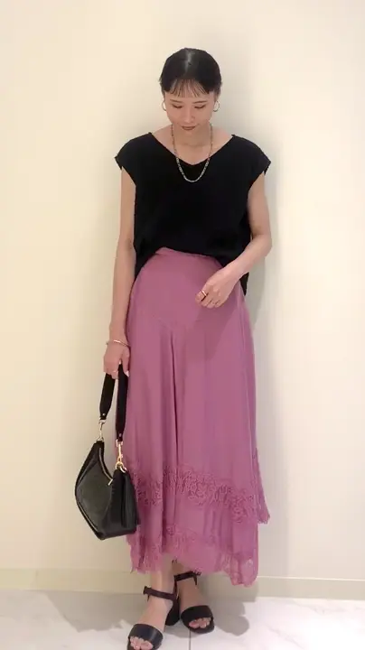 GRACE CONTINENTAL haruka iwasaki コーディネート画像