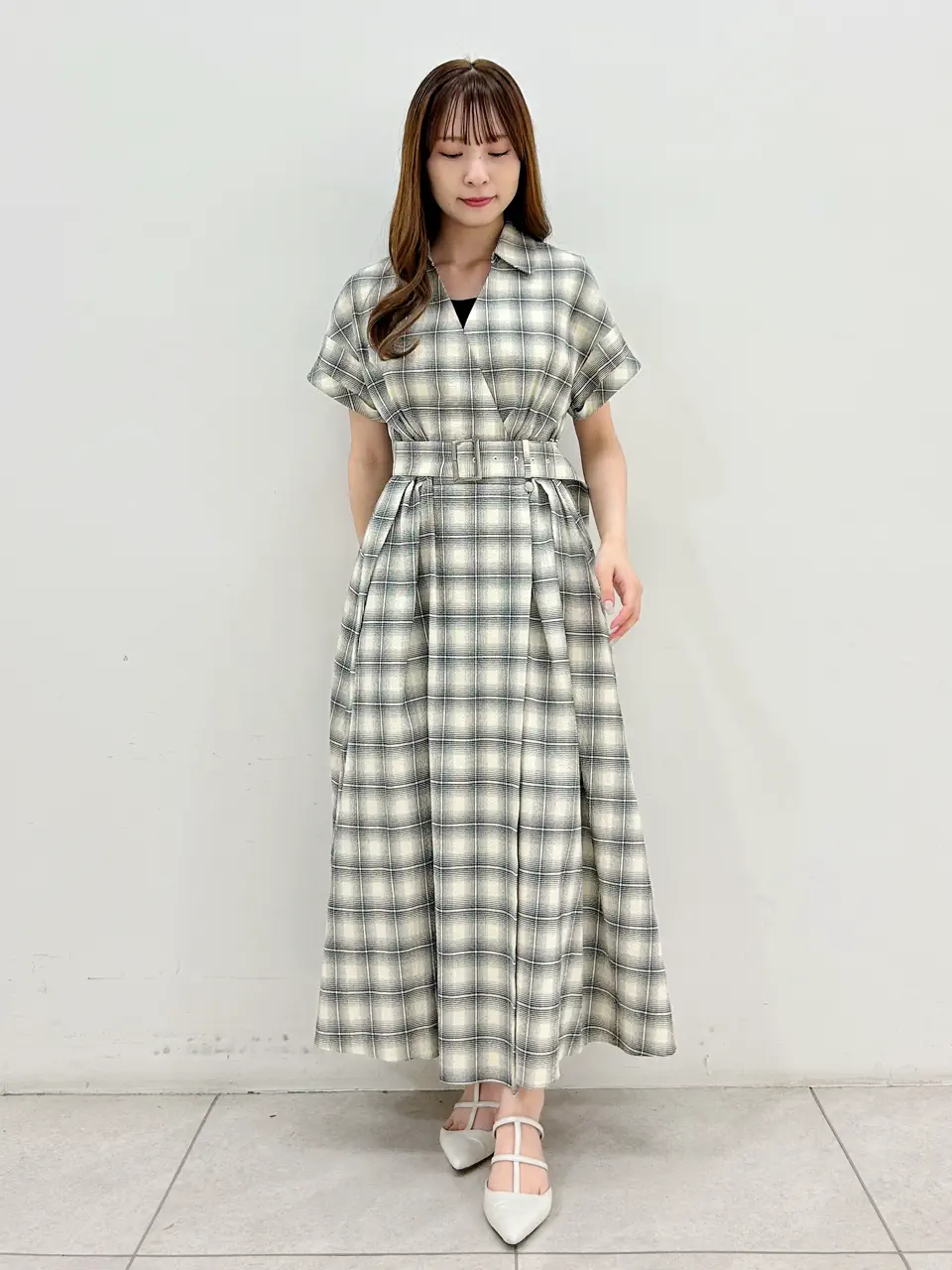 GRACE CONTINENTAL Miu Akamatsu コーディネート画像