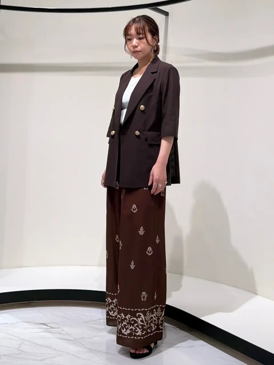 GRACE CONTINENTAL くまさか コーディネート画像